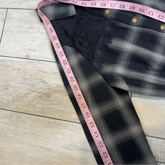 COPY - BISHOP YOUNG Plaid Shirt Dress Size Xs - Picture 15 of 16